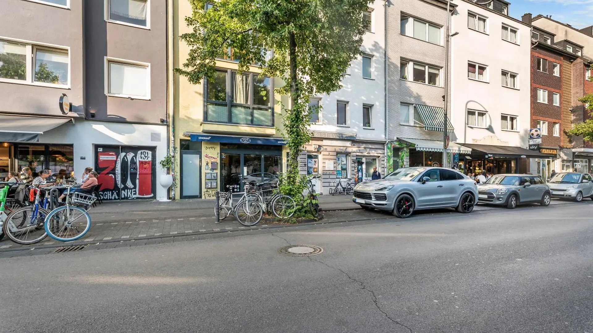 Komfortables Studio In Koeln-Ehrenfeld, Kueche, Vollausstattung, Netflix, 1 Min Zur U-Bahn, 10 Min Zum Neumarkt Lägenhet